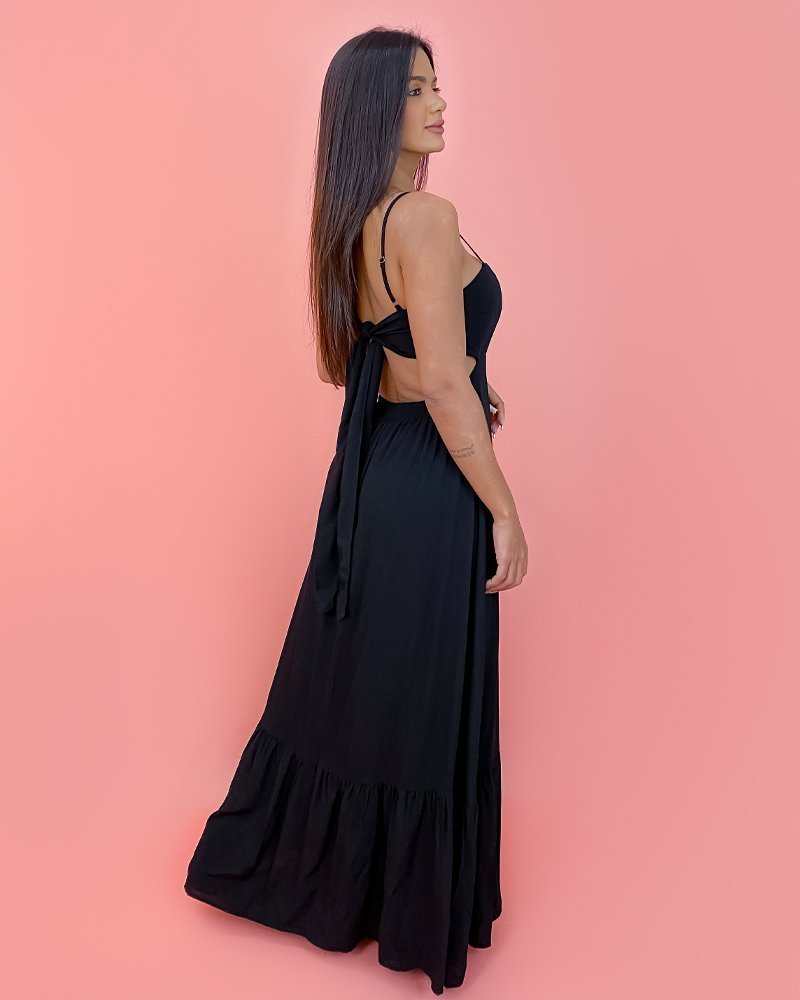 Vestido Ariel - Preto - Image 2