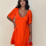 Vestido Melissa – Laranja