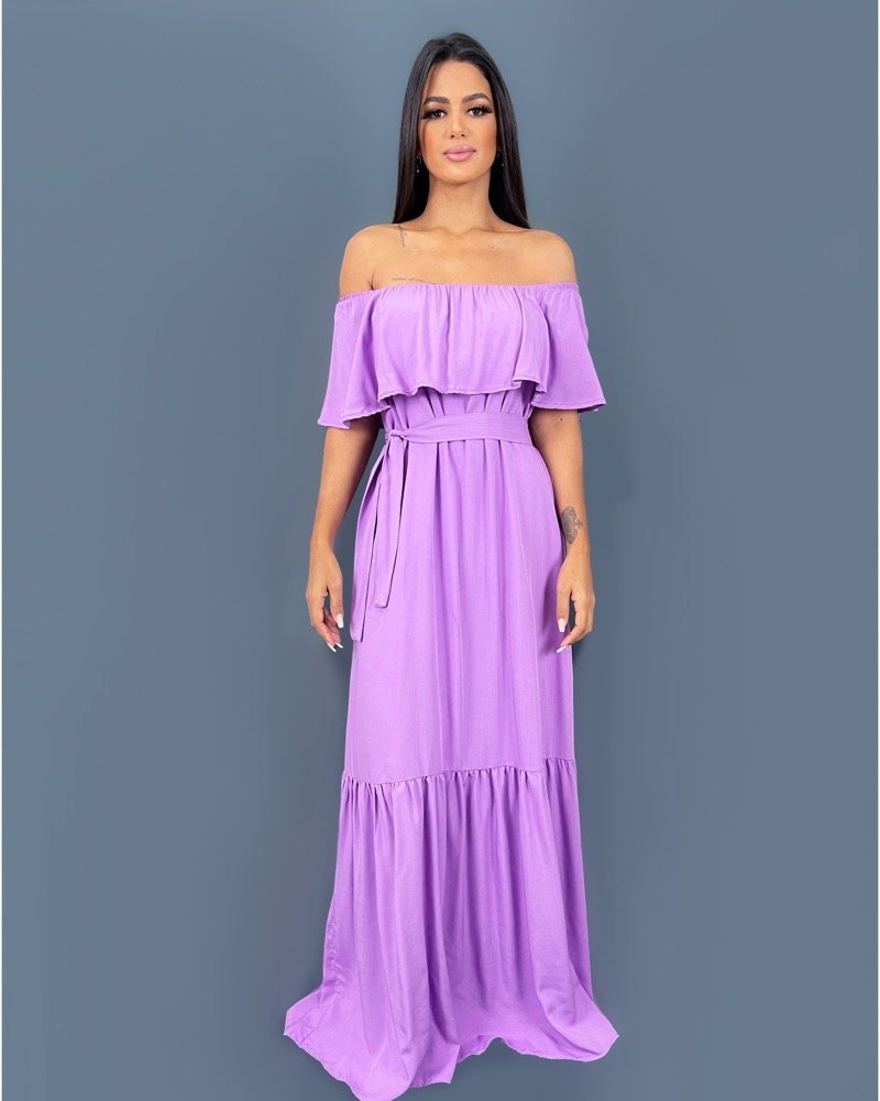Vestido Luíza - Lilás - Image 1