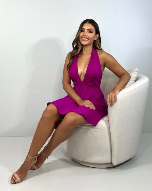 Vestido Hanna - Fúcsia