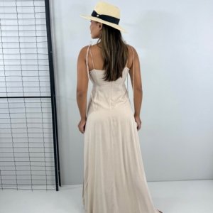 Vestido Drica Longo - Nude - Image 3