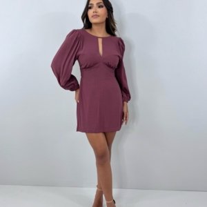 Vestido Tayla - Marrom - Image 3