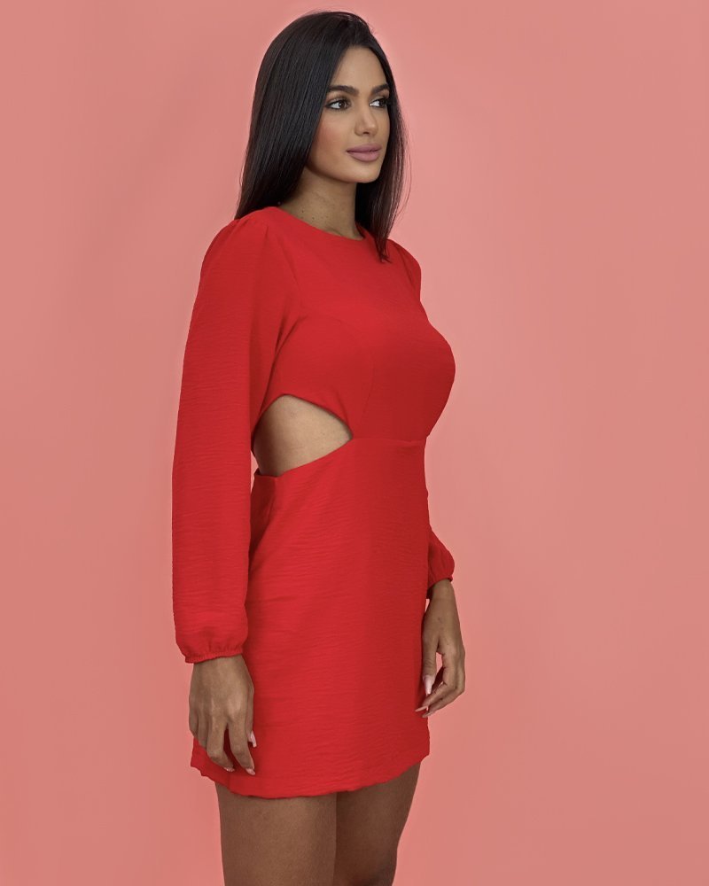 Macaquinho Vanessa - Vermelho - Image 3