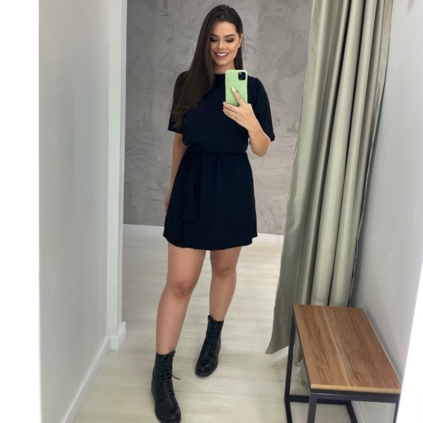 Vestido Elis - Preto