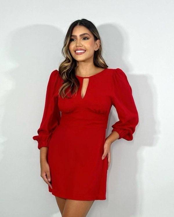 Vestido Tayla - Vermelho