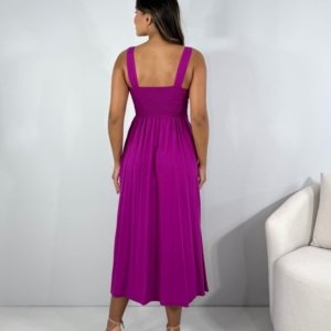 Vestido Samanta - Fúcsia - Image 3