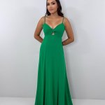 Vestido Eliana – Verde Bandeira