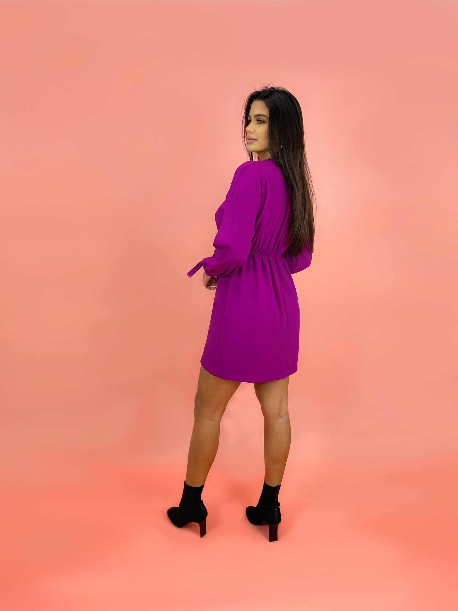 Vestido Marília - Roxo - Image 3