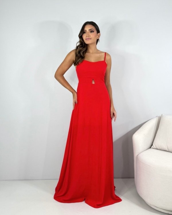 Vestido Lanna - Vermelho