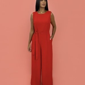 Macacão Celina - Vermelho - Image 1