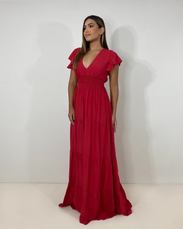 Vestido Laís Longo - Vermelho