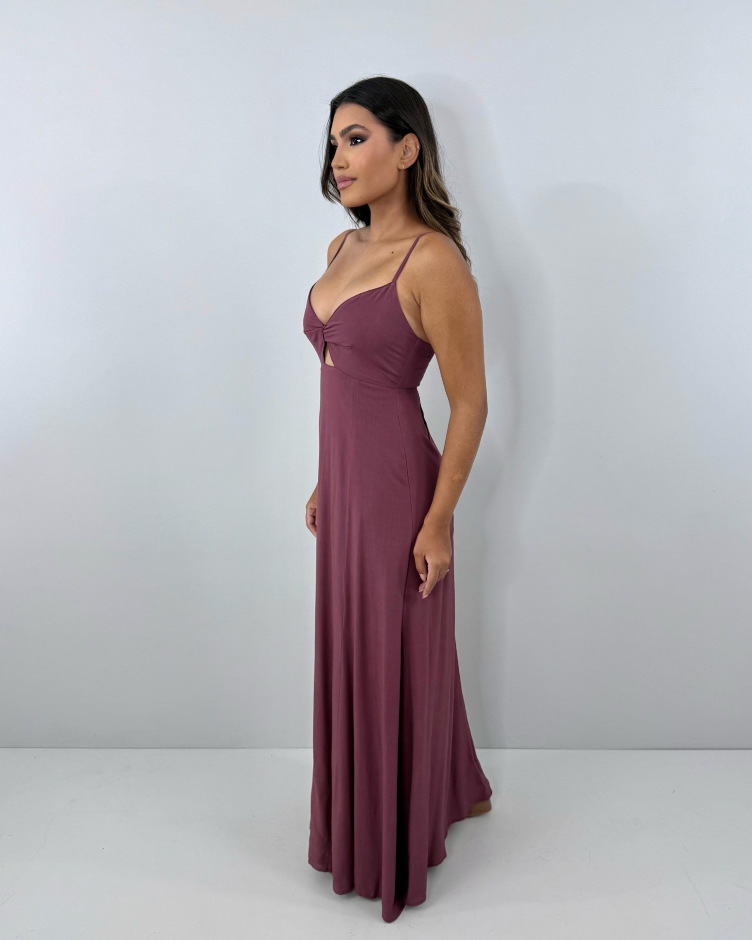 Vestido Eliana - Marrom - Image 7