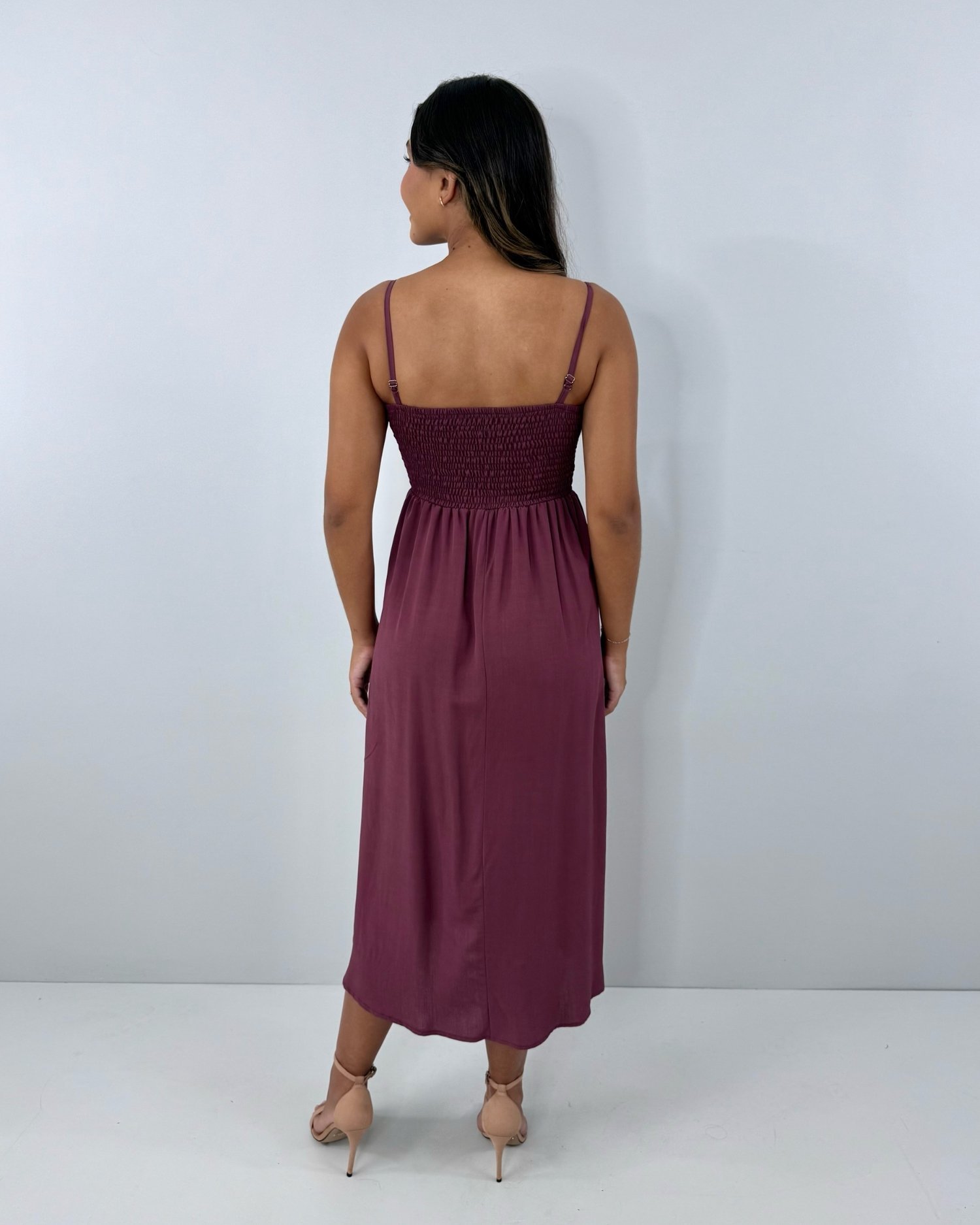 Vestido Karita - Marrom - Image 4