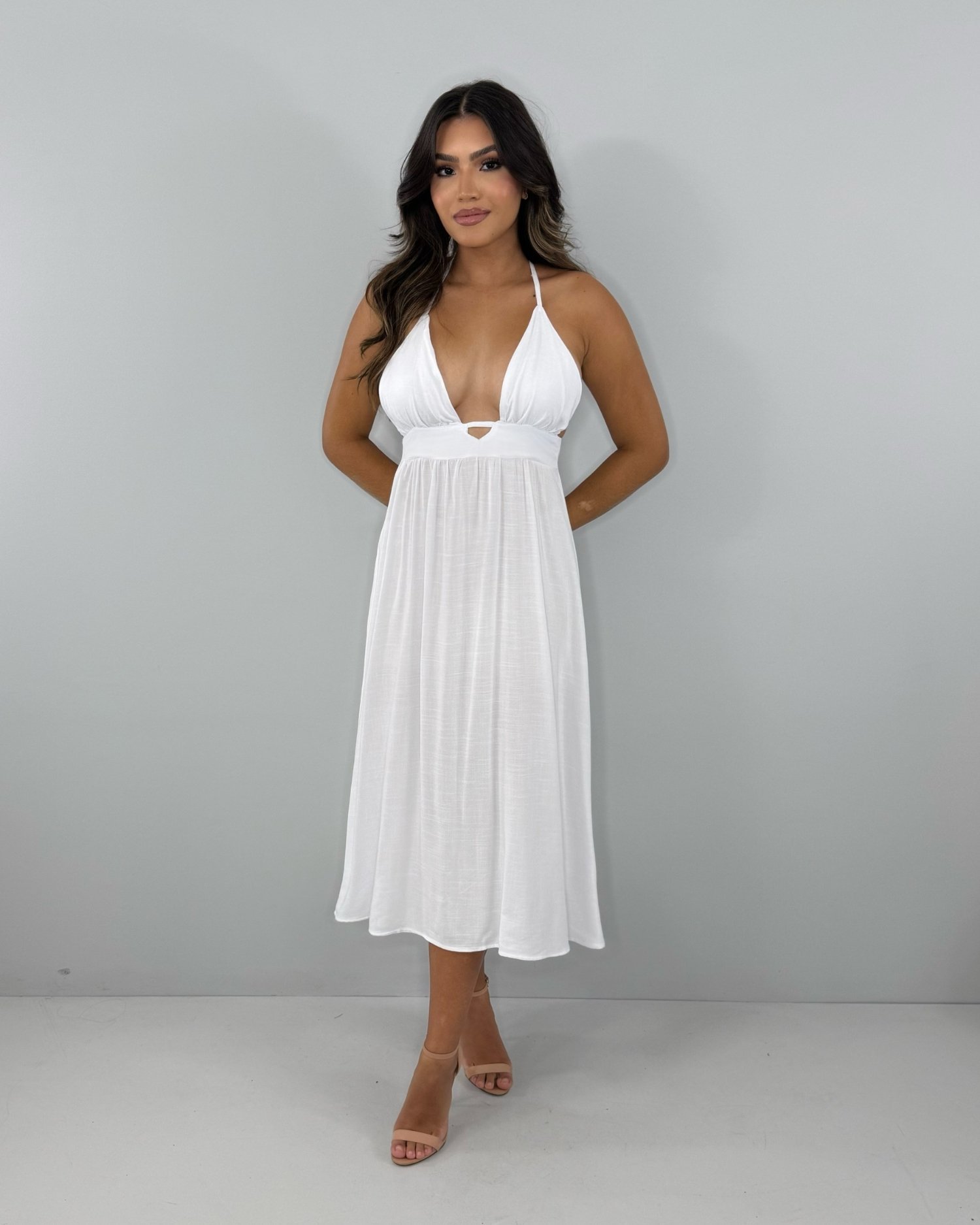 Vestido Heloina - Branco - Image 1