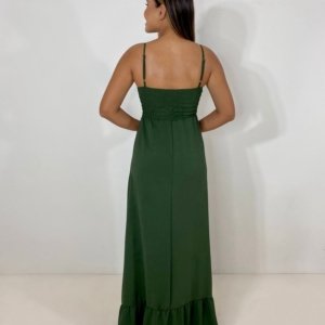 Vestido Amelie - Verde Militar - Image 4