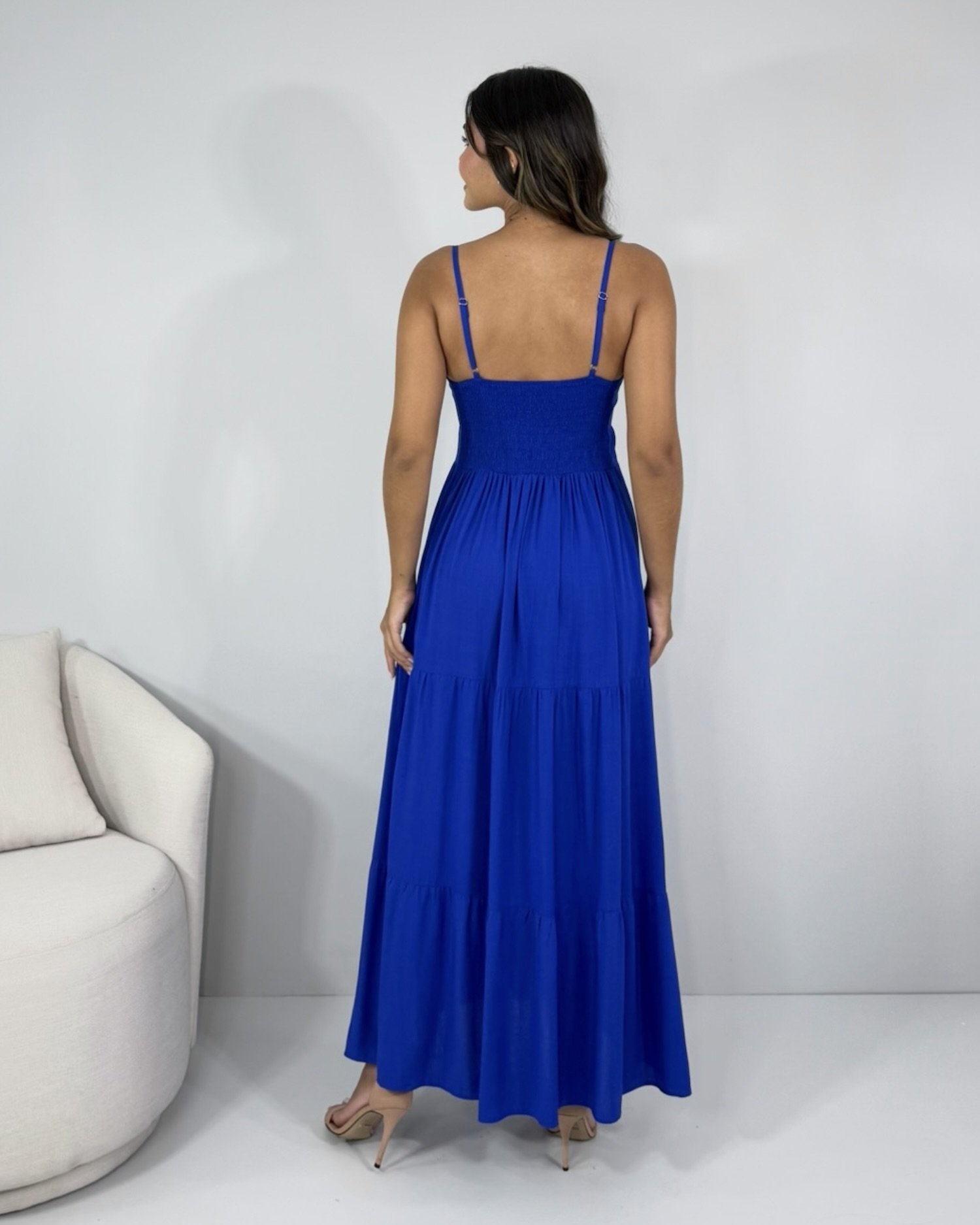 Vestido Helô - Azul Royal - Image 4