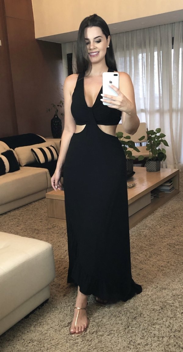 Vestido Sabrina - Preto