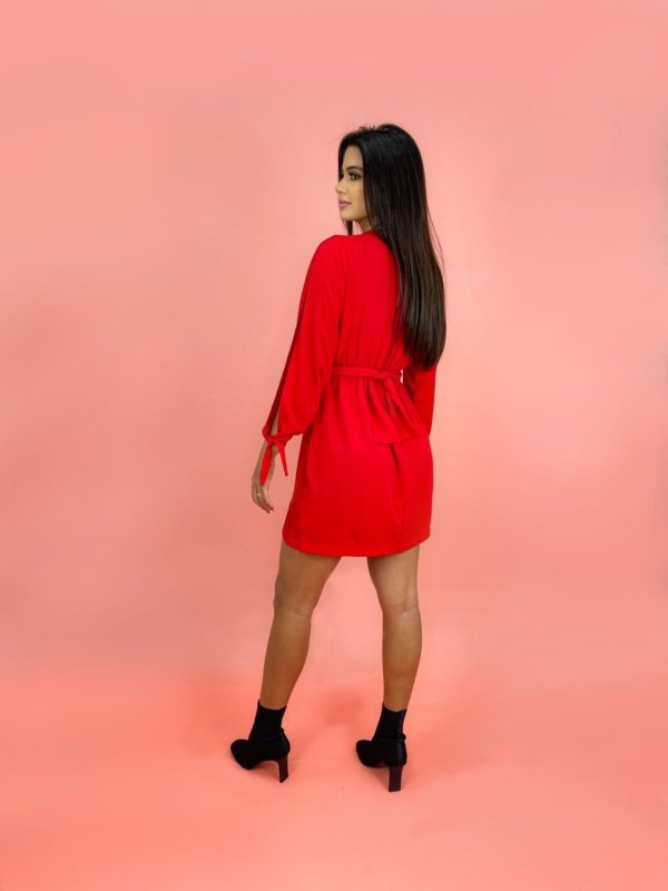 Vestido Marília - Vermelho