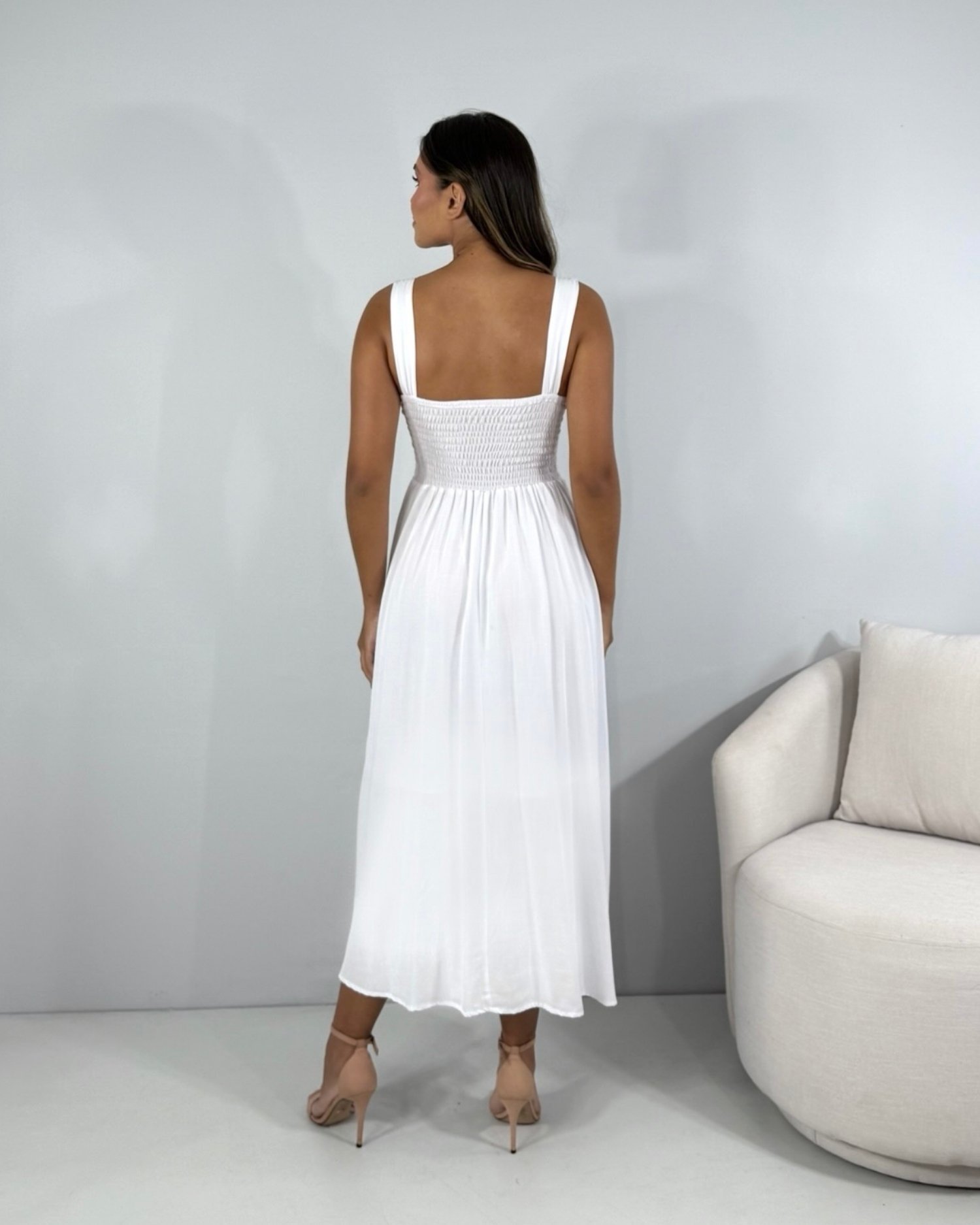 Vestido Samanta - Branco - Image 2