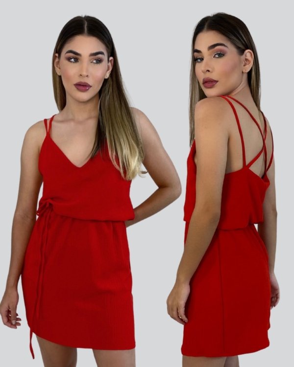Vestido Isis - Vermelho