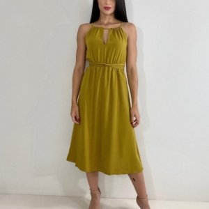 Vestido Isadora - Amarelo Queimado - Image 2