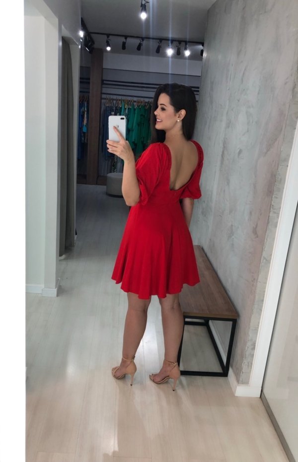 Vestido Anne - Vermelho
