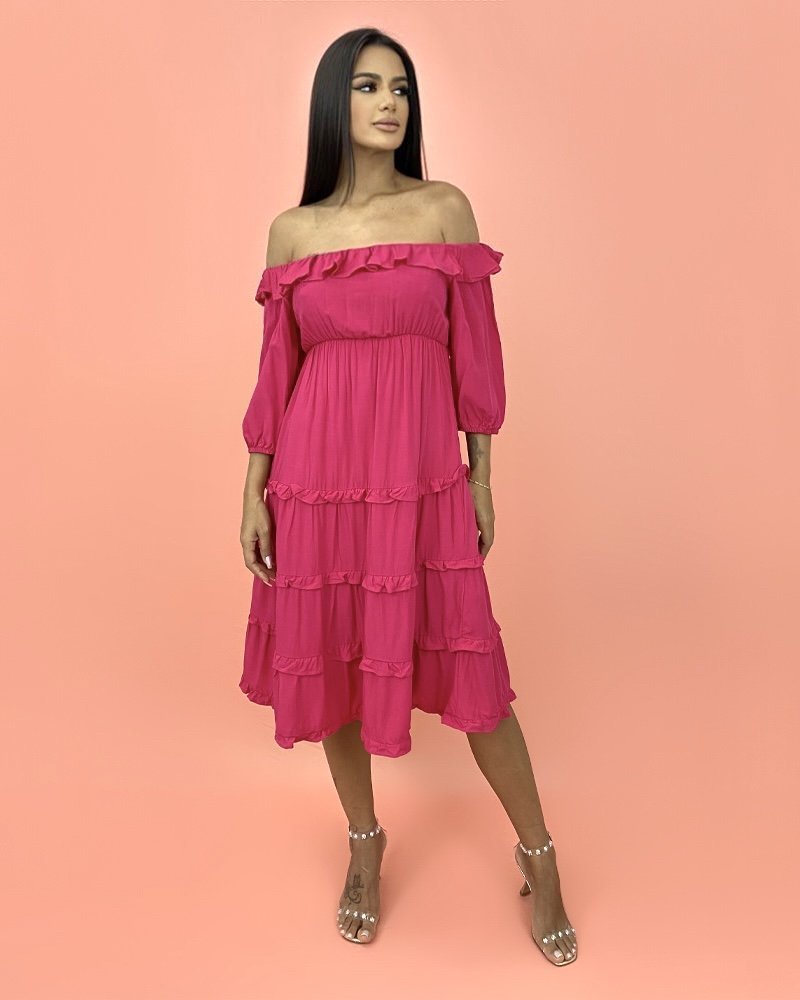 Vestido Angélica - Pink - Image 1