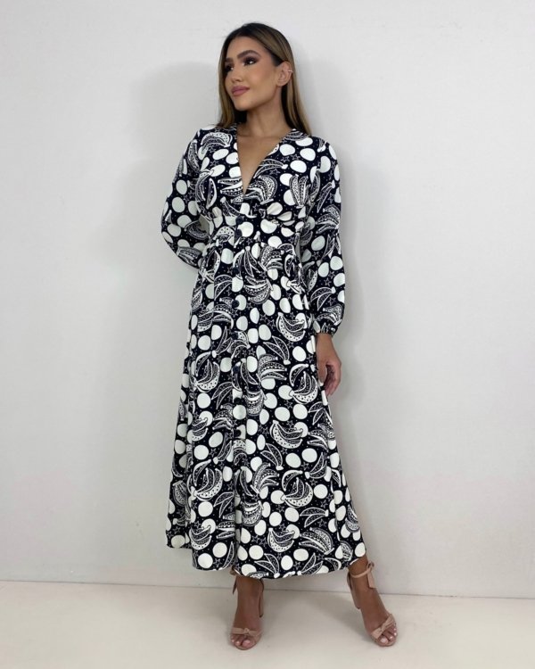 Vestido Clara - Estampa Banana