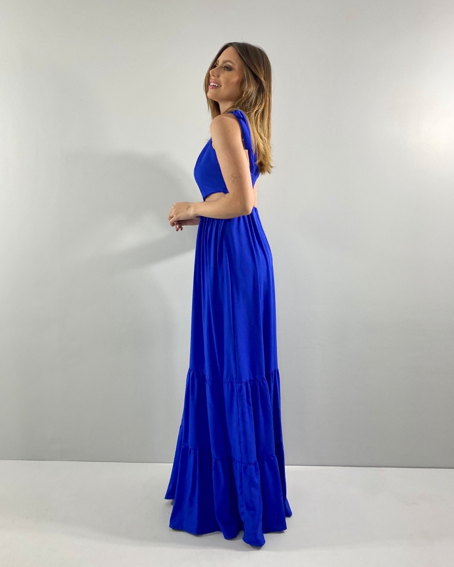 Vestido Pérola - Azul Royal - Image 2