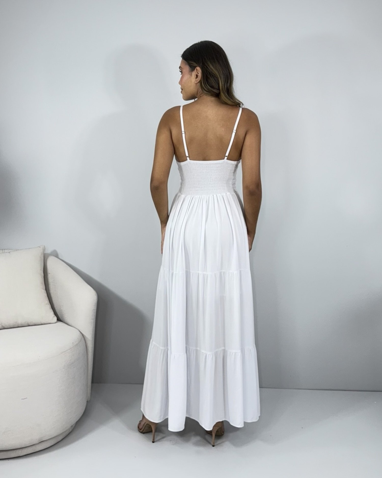 Vestido Helô - Branco - Image 2