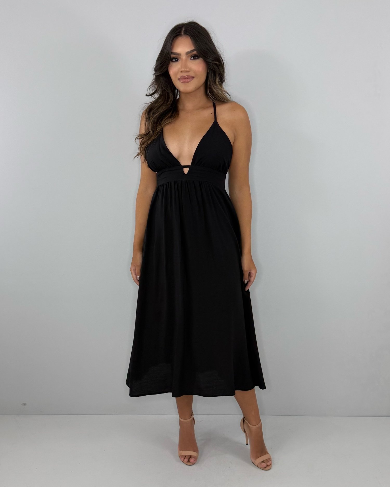 Vestido Heloína - Preto - Image 1