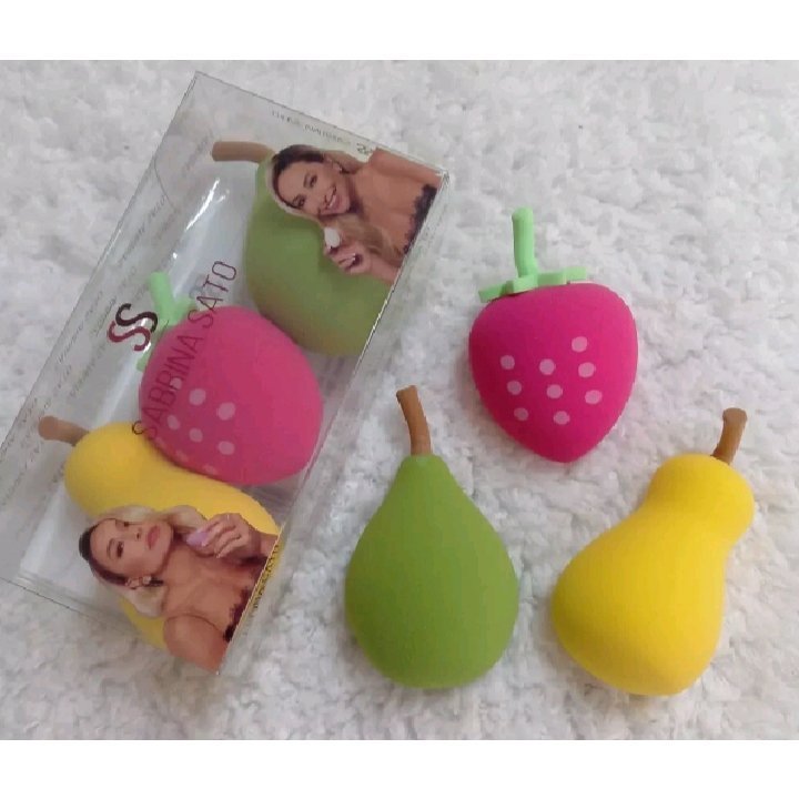 Kit c/ 3 Esponjas para Maquiagem Sabrina Sato