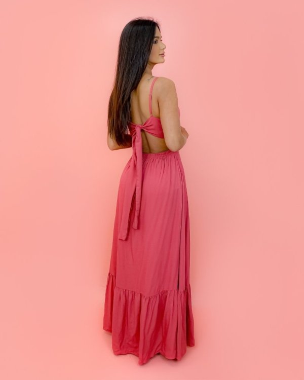 Vestido Ariel - Rosê