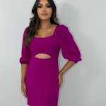 Vestido Yuna – Fúcsia