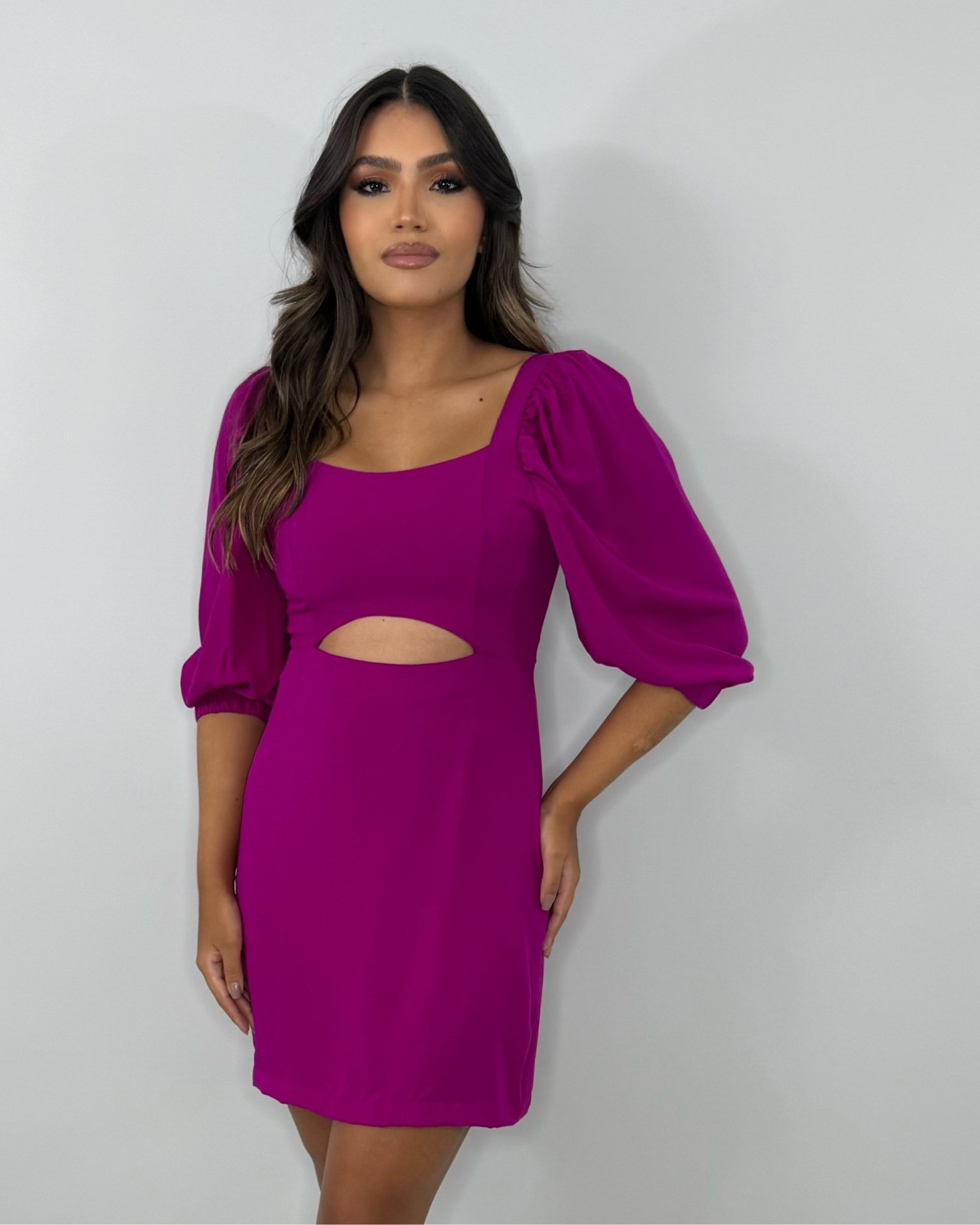 Vestido Yuna - Fúcsia - Image 1