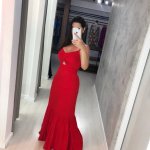 Vestido Jéssica Longo – Vermelho