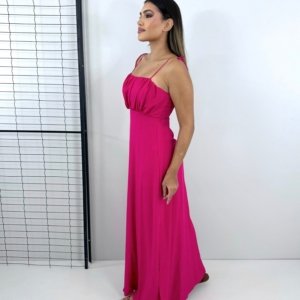 Vestido Drica Longo - Pink - Image 2