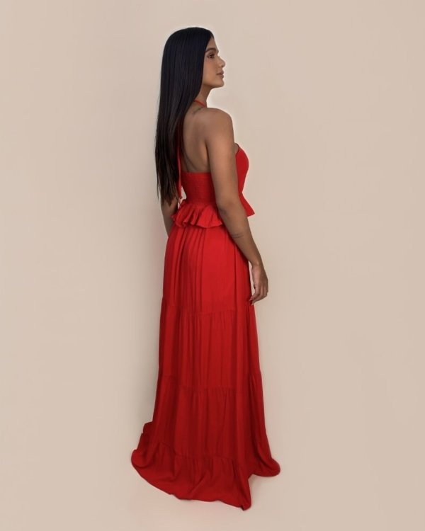 Vestido Marcy - Vermelho