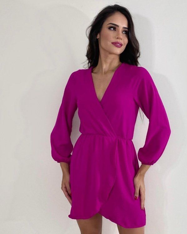 Vestido Samara - Fúcsia