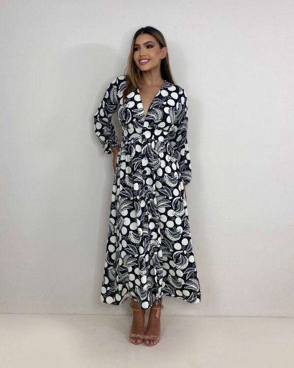 Vestido Clara - Estampa Banana