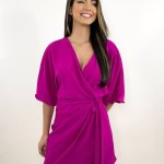 Vestido Maristela – Fúcsia