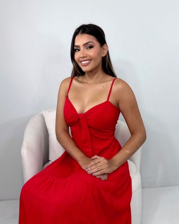 Vestido Camila - Vermelho