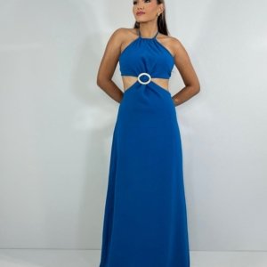 Vestido Melinda - Azul Petróleo - Image 3