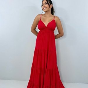 Vestido Sophia - Vermelho - Image 6