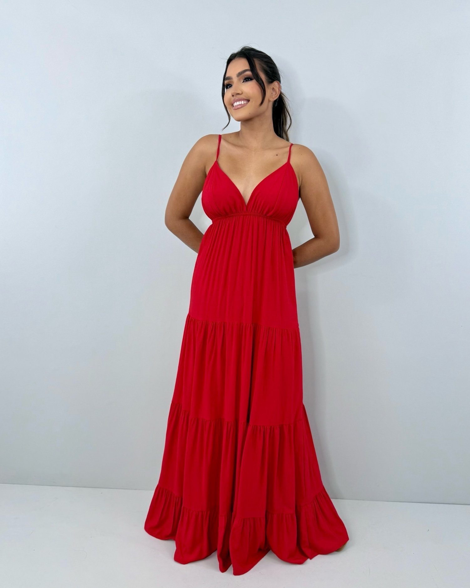 Vestido Sophia - Vermelho - Image 6