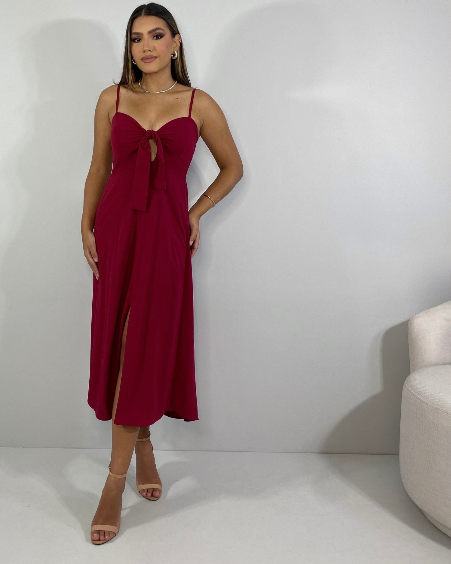 Vestido Karita - Marsala - Image 2