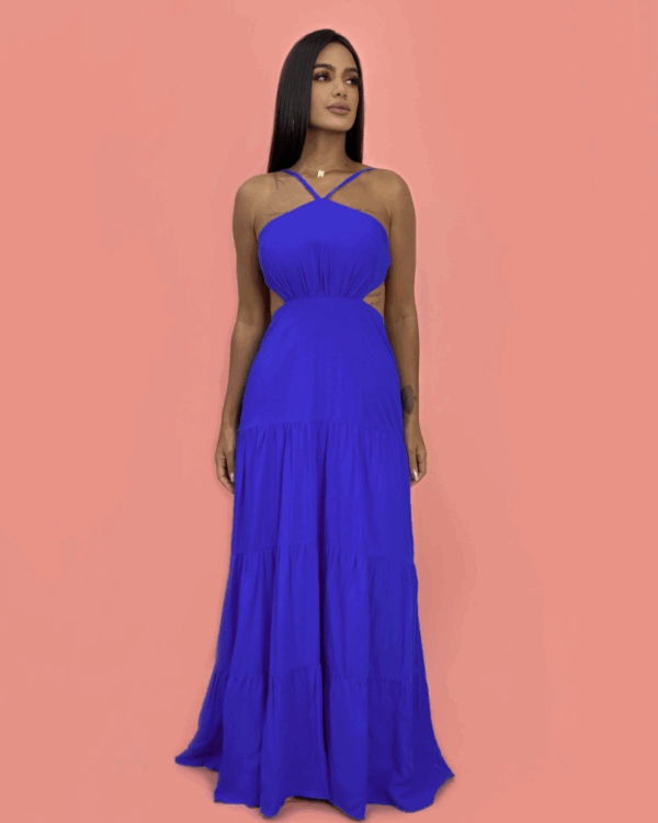 Vestido Ayla - Azul Royal