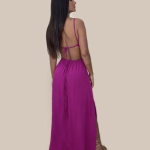 Vestido Flávia - Fúcsia - Image 4