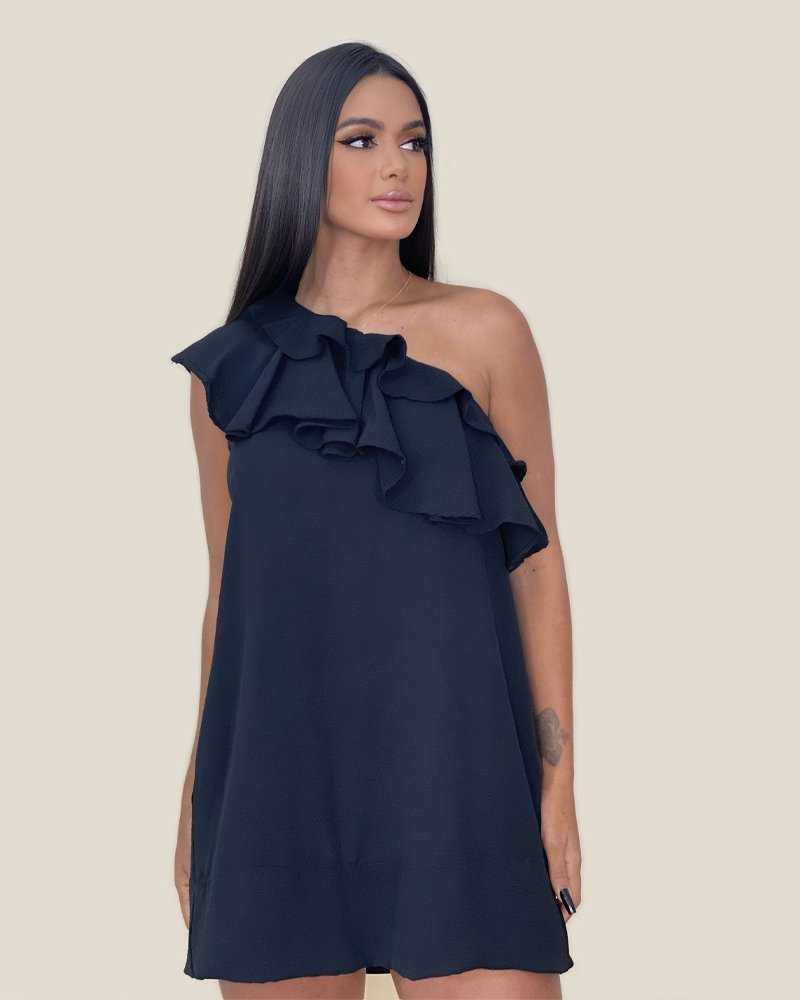 Vestido Lorrane - Preto - Image 1