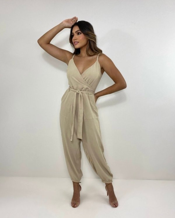 Macacão Sônia - Nude